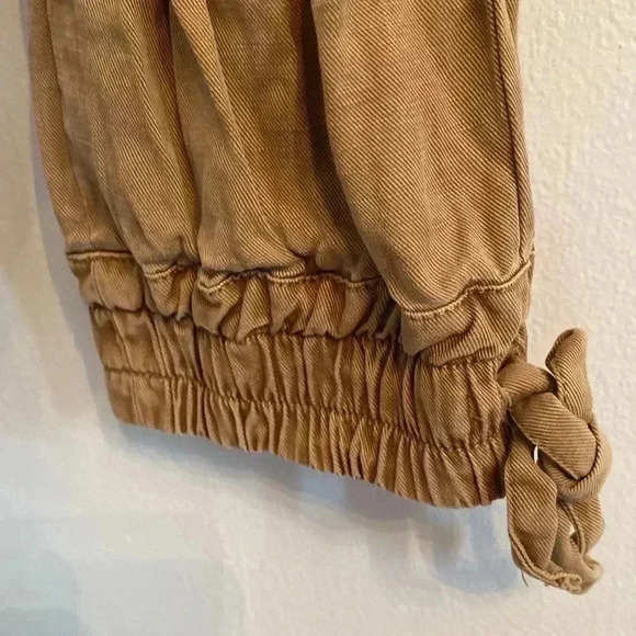 Alice and Olivia - brown tank jumpsuit - pockets - size 4 - Picture 4 of 10